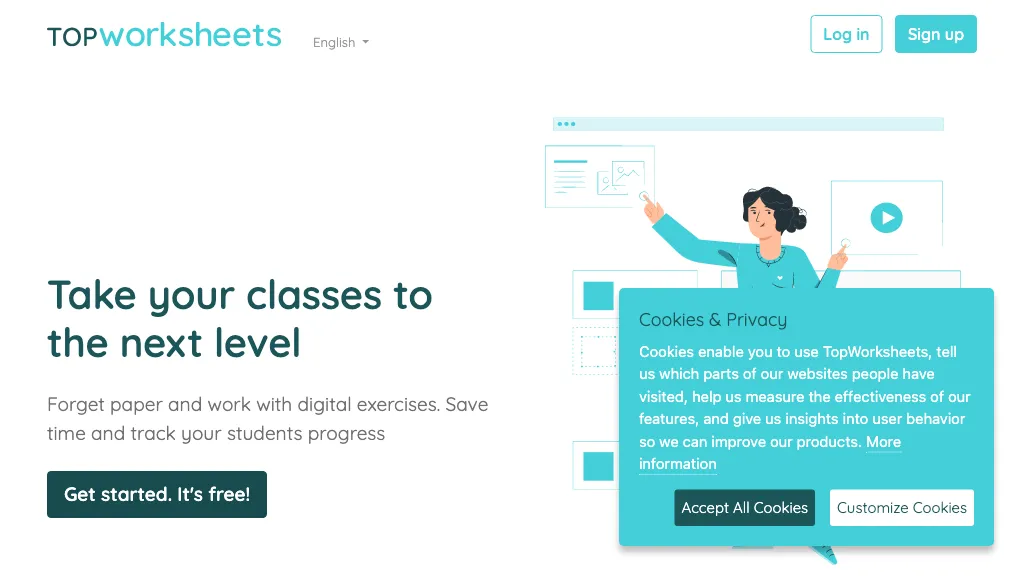 TopWorksheets screenshot