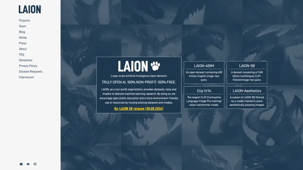 Laion screenshot