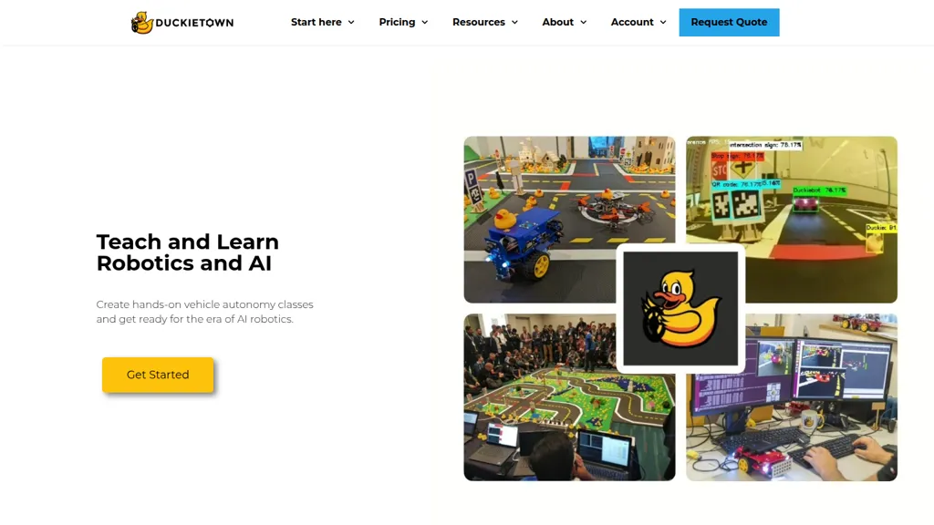 Duckietown screenshot