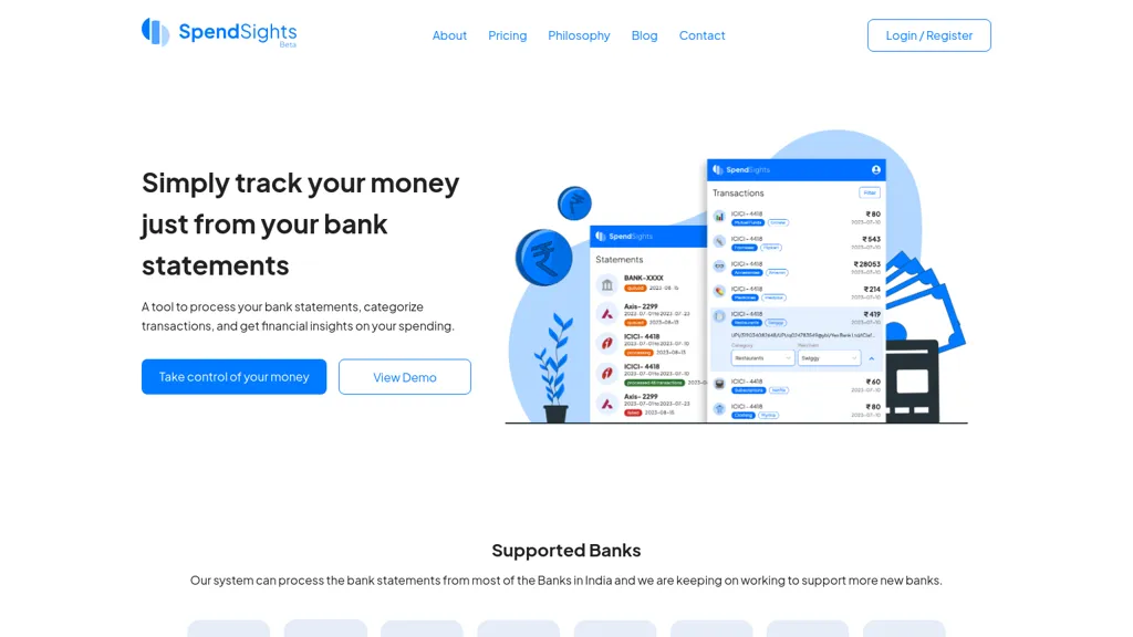 SpendSights screenshot