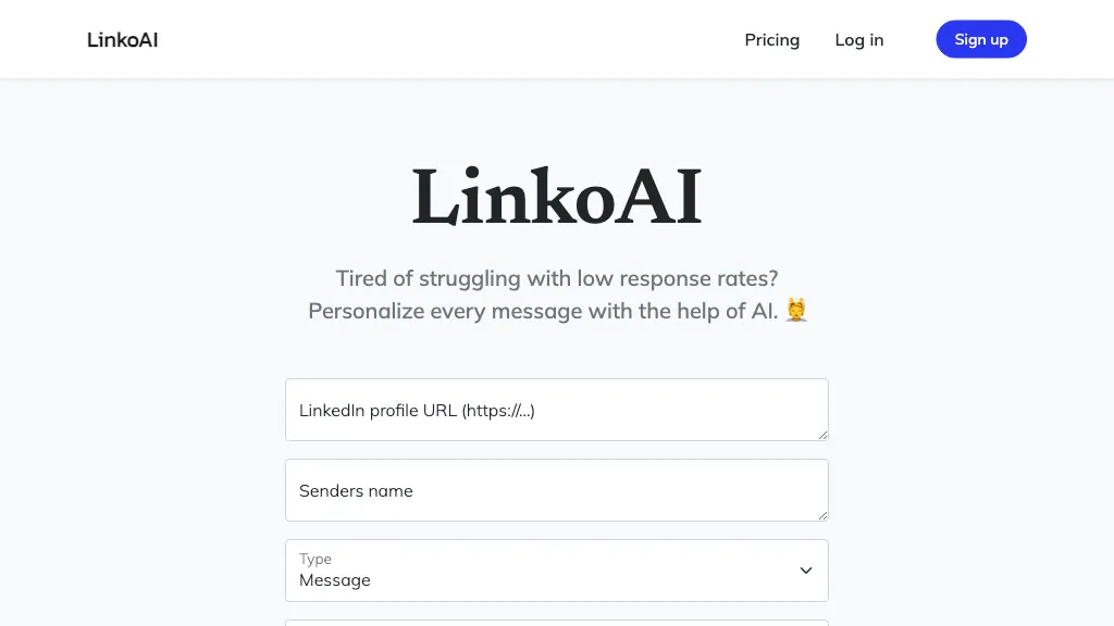 LinkoAI screenshot