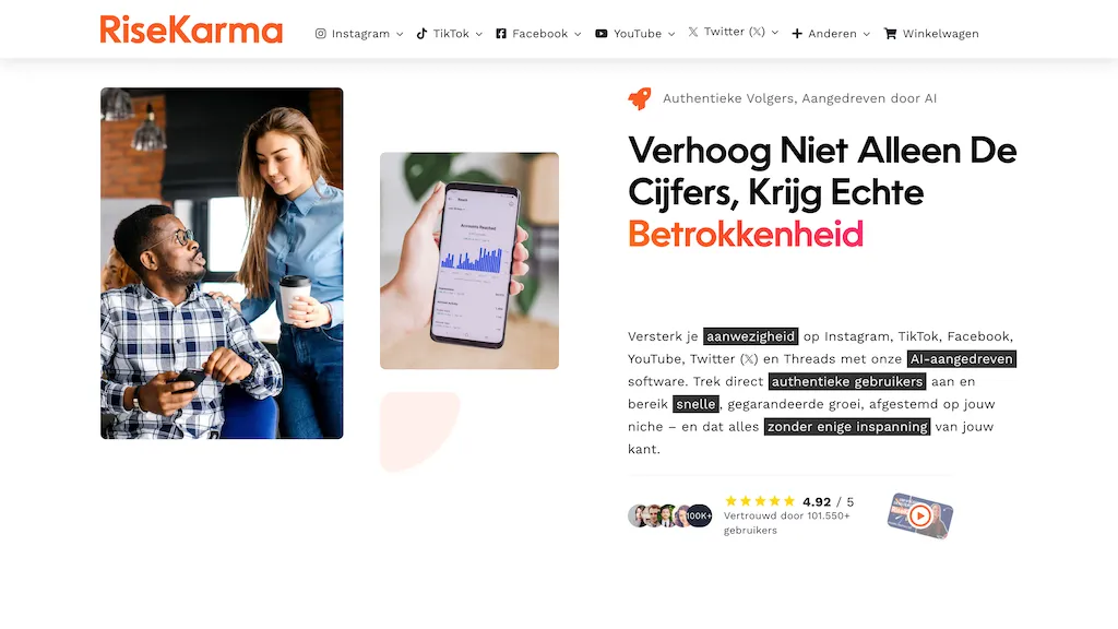 RiseKarma screenshot