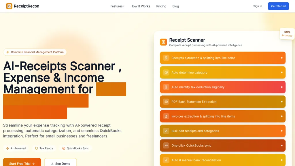ReceiptRecon screenshot