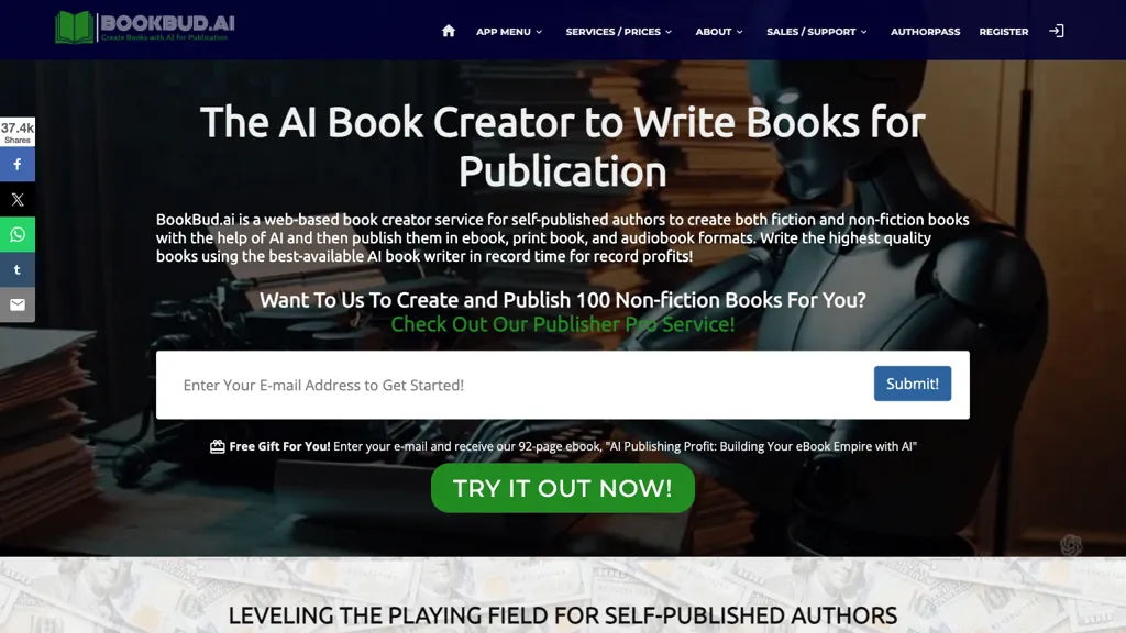 BookBud.ai screenshot