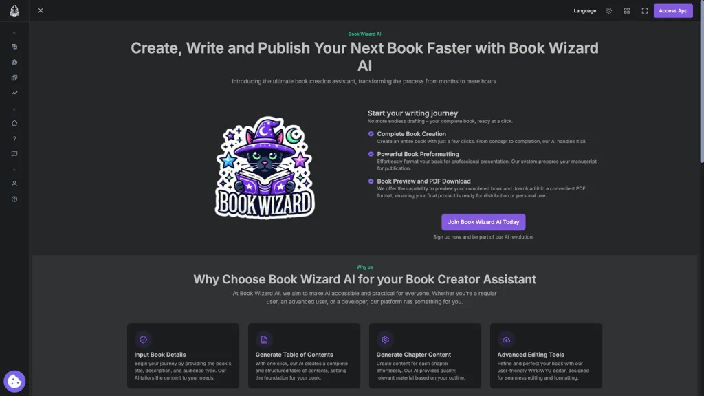 Book Wizard AI screenshot