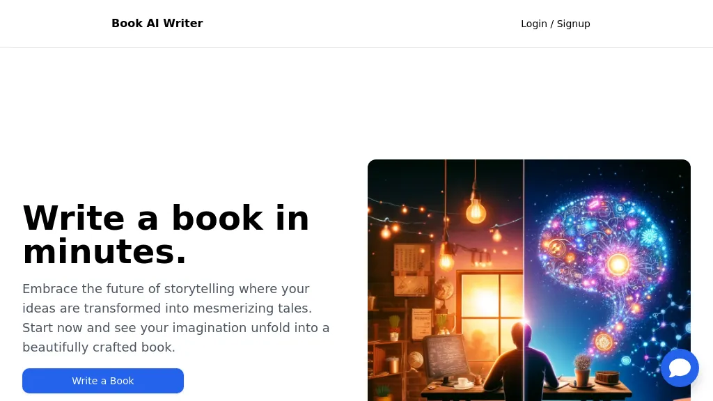 Book AI Writer screenshot