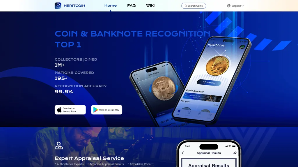 HeritCoin screenshot