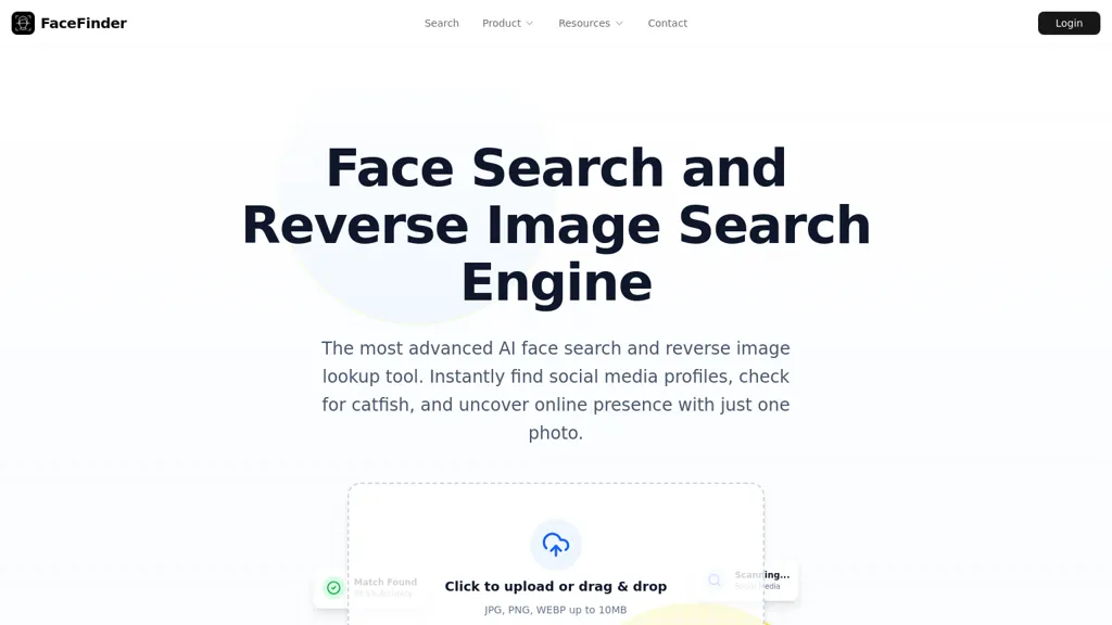 FaceFinder ID screenshot