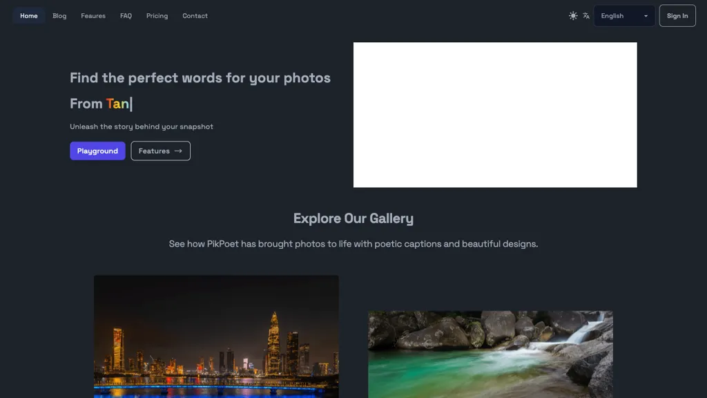 PikPoet screenshot