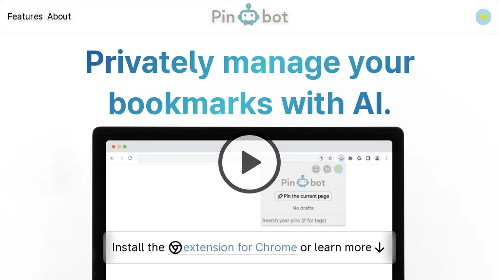 Pinbot screenshot