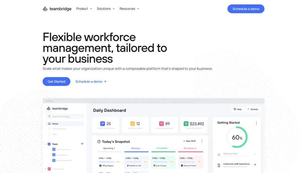 TeamBridge screenshot