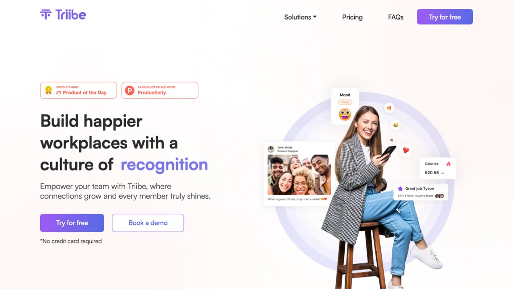 Triibe screenshot