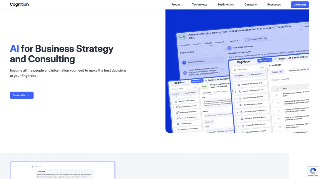 Cognition by Mindcorp screenshot