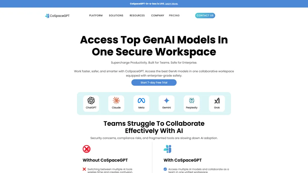 CoSpaceGPT screenshot